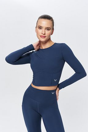 بادی طوسی زنانه یقه دوچرخه bilcee - کد 864926052