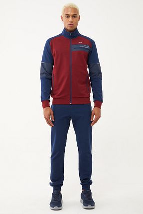 ست کرمکن اسپرت زرشکی مردانه پنبه پلی استر bilcee - کد 853675845