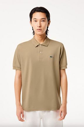 پولوشرت بژ مردانه رگولار Lacoste - کد 922728940