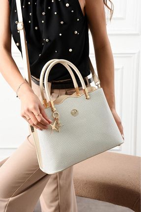 کیف دوشی سفید زنانه پلی استر STYLE BAGS - کد 922759208