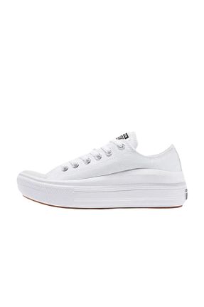 کفش پیاده روی نباتی زنانه پارچه ای Converse - کد 79973087