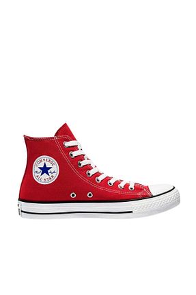 کفش اسنیکر قرمز زنانه بند دار Converse - کد 1033538