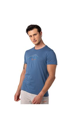 تیشرت اسپرت سرمه ای مردانه رگولار Merrell - کد 872354011