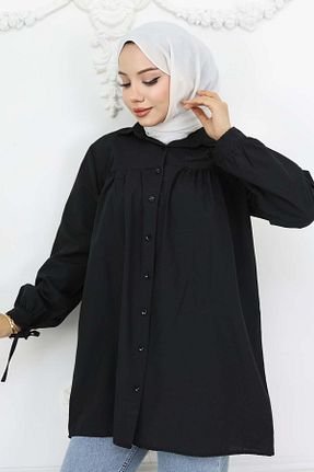 تونیک حجاب مشکی زنانه بافتنی giyze - کد 925953185