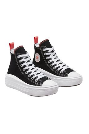 کفش پیاده روی مشکی زنانه پارچه ای Converse - کد 79498491