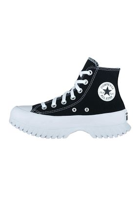 کفش اسنیکر مشکی زنانه بند دار Converse - کد 735541176
