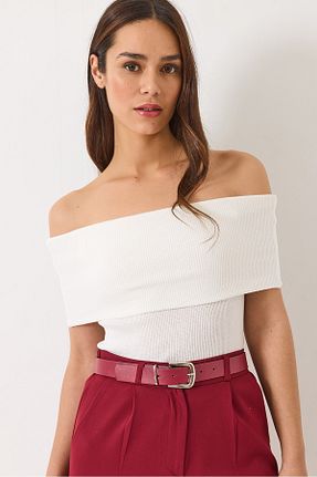بلوز سفید زنانه Straight Bianco Lucci - کد 922751849