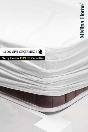 محافظ تشک سفید پنبه پلی استر Mislina Home - کد 84337591