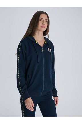سوئیشرت اسپرت سرمه ای زنانه رگولار Fenerbahçe - کد 923465365