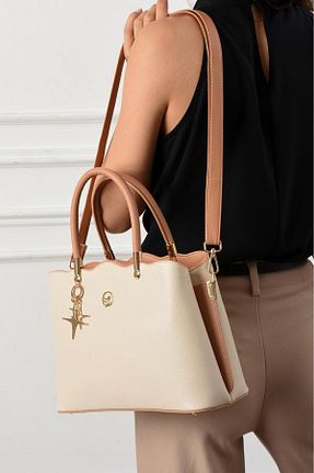 کیف دوشی بژ زنانه پلی استر STYLE BAGS - کد 922763047