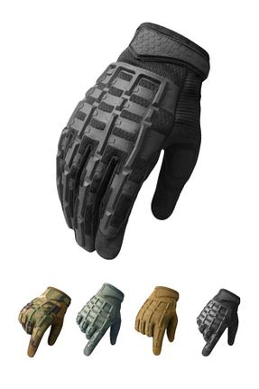 دستکش مشکی زنانه پلی استر SİNGLE SWORD - کد 922779590