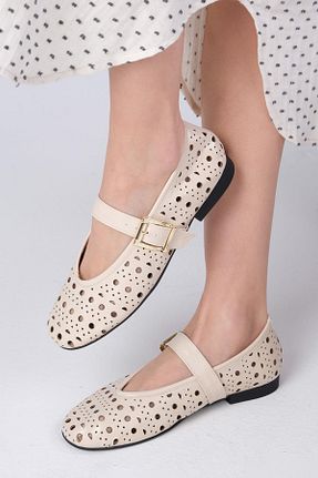 بابت بژ زنانه چرم مصنوعی Mio Gusto - کد 922771806