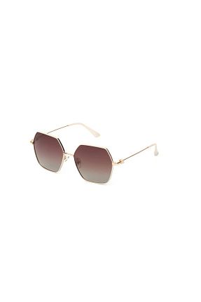 عینک آفتابی بژ زنانه UV400 Despada - کد 922772103
