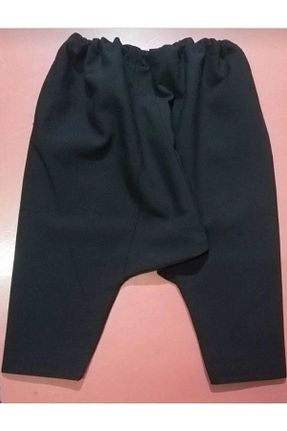 شلوار سایز بزرگ مشکی بچه گانه بافتنی Rewoly - کد 839511396