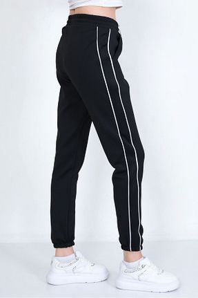 شلوار کرمگن مشکی زنانه پاچه کش دار eccmoda - کد 922788632