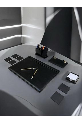 ست رومیزی اداری مشکی Kerem ofis - کد 817303155
