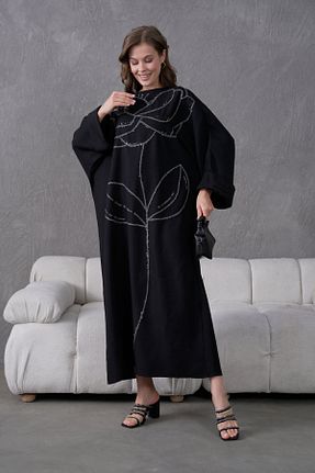 لباس مشکی زنانه بافتنی Miss Allos - کد 922779944