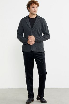 کت طوسی مردانه رگولار Sementa - کد 855709883