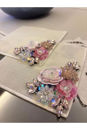 دستمال مهمانی صورتی LUXURY - کد 922811328
