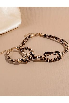 ست جواهر قهوه ای زنانه 2 تایی ISTBIRD ACCESSORIES - کد 922807916
