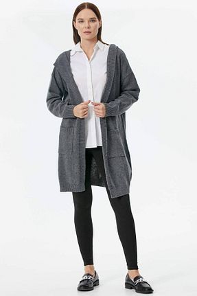 کت طوسی زنانه تنگ Sementa - کد 353227952