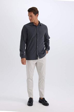 شلوار طوسی مردانه جاگر Defacto - کد 930662435