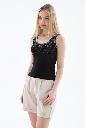 بادی مشکی زنانه یقه U Fashion Friends - کد 922883223