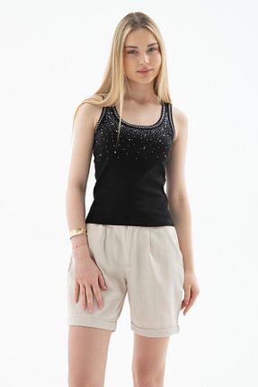 بادی مشکی زنانه یقه U Fashion Friends - کد 922883223