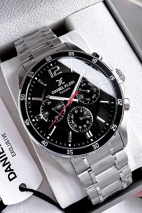 ساعت مچی متالیک مردانه 43 میلی متر Daniel Klein - کد 922898355