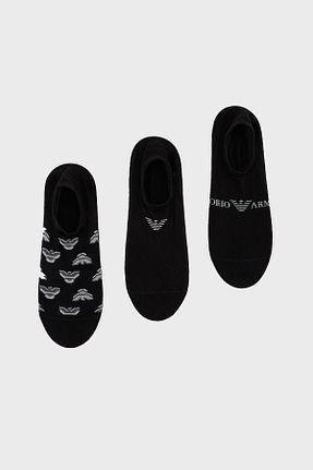 جوراب مشکی مردانه پنبه ای Emporio Armani - کد 923665938