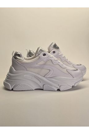 کفش اسنیکر سفید زنانه بند دار Melinta Shoes - کد 922899301