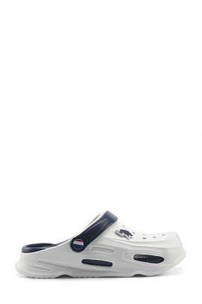 دمپائی سفید مردانه پاشنه تخت U.S. Polo Assn. - کد 894021263
