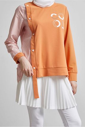دامن حجاب سفید زنانه رگولار Alvina - کد 922907219