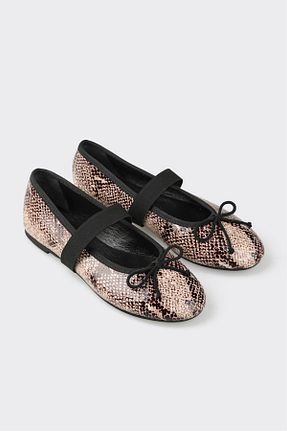 بابت بژ زنانه چرم خالص Elle - کد 922905118