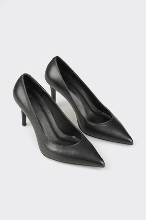 کفش استایلیتو مشکی پاشنه نازک Elle - کد 923290660