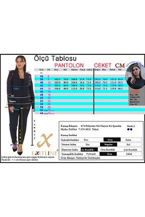ست بالاتنه و پائین تنه مشکی زنانه بافتنی EXİTLİNE - کد 889684606