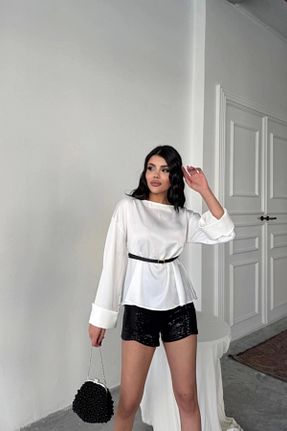 بلوز رنگی زنانه ساده Silerra - کد 922910835
