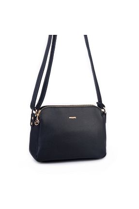 کیف پستچی مشکی زنانه چرم مصنوعی Nas Bag - کد 922938484