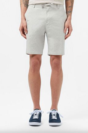 شلوارک و برمودا طوسی مردانه رگولار Lacoste - کد 922936665