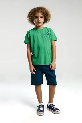 ست بالاتنه و پائین تنه سبز بچه گانه بافت U.S. Polo Assn. - کد 923690908