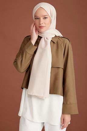 شال طوسی زنانه پنبه ای Belli - کد 922966562