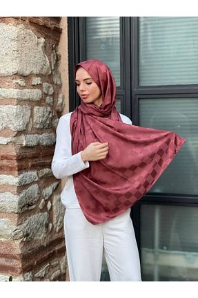 شال زرشکی زنانه LAMİRA MİLANO - کد 922953643