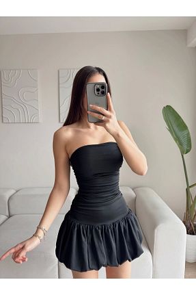 لباس رنگی زنانه بافتنی Zoom Butik - کد 922969543