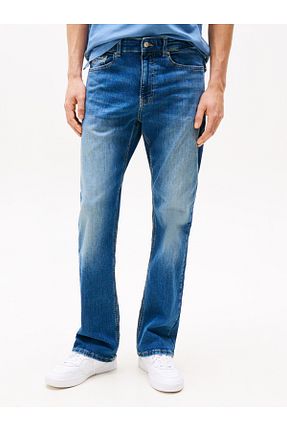 شلوار جین آبی مردانه پاچه چکمه ای Tommy Hilfiger - کد 923007055
