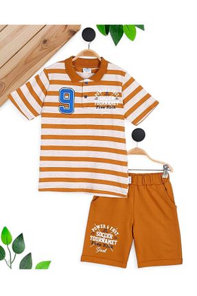 ست بالاتنه و پائین تنه رنگی بچه گانه بافتنی voyyo kids baby - کد 923005845