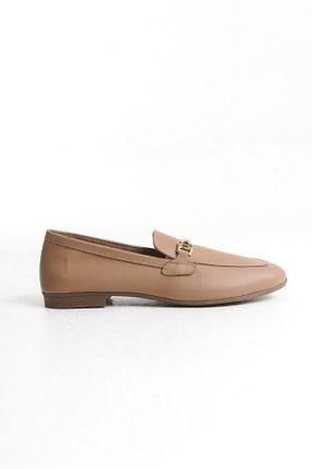 بابت بژ زنانه چرم خالص ERNİLA - کد 923007164