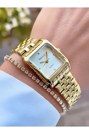 ساعت مچی طلائی زنانه 20-25 میلی متر Ferrucci - کد 859946763