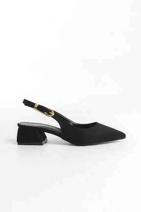 کفش پاشنه بلند کلاسیک مشکی زنانه چرم لاکی Entella Store - کد 922499309