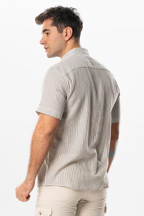 پیراهن مشکی مردانه رگولار Eliş Şile Bezi - کد 815874842