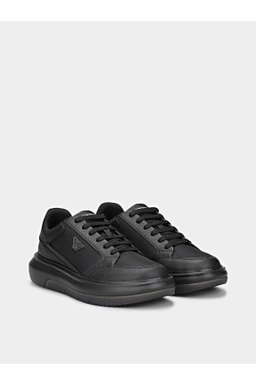 کفش اسنیکر مشکی مردانه بند دار Emporio Armani - کد 923022890